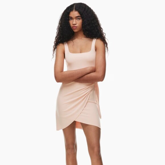 Aritzia Pink Mini Dress - Picture 2 of 10